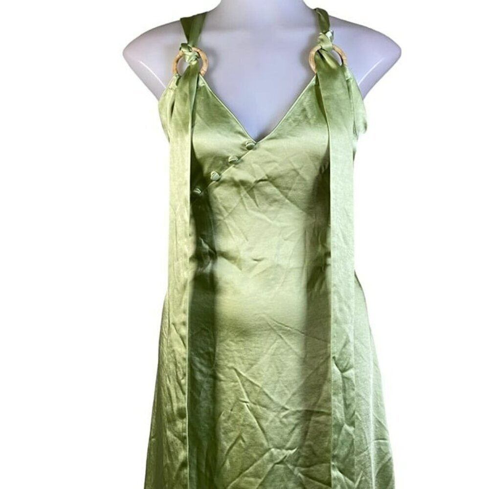 Song Of Style Emma Dress - Pistachio Green View 6